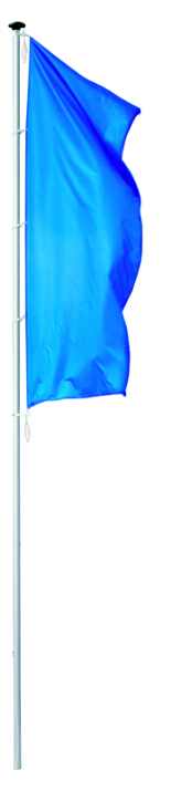 Fahnenmast Föhr mit Kurbelhissvorrichtung